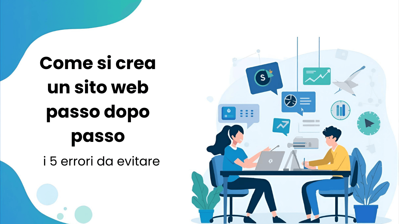 come creare un sito web passo dopo passo