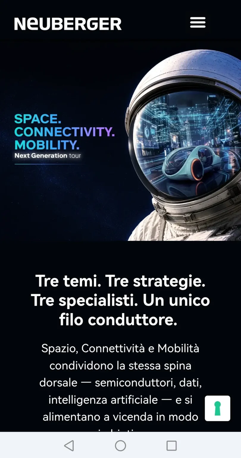 landing page siti web
