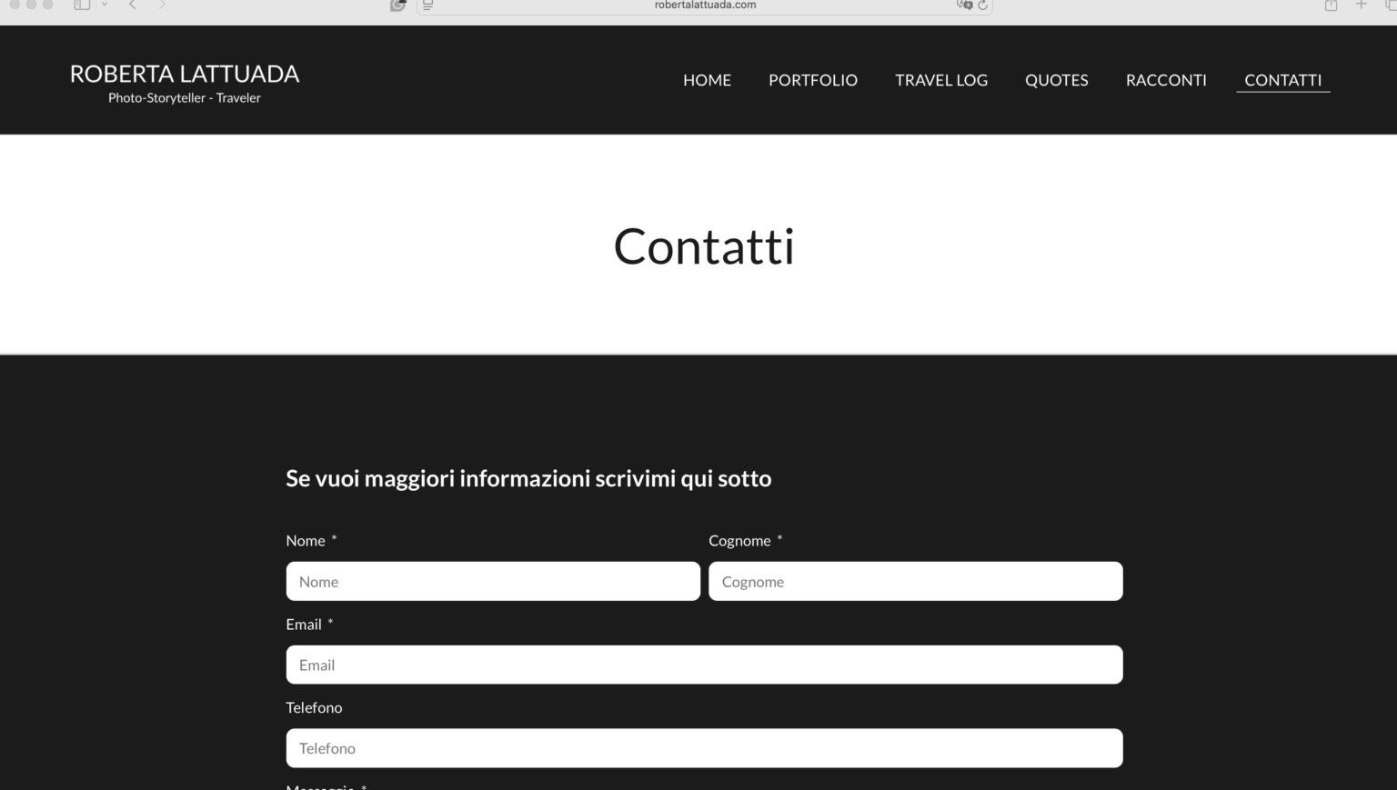 screen dopo roberta contatti